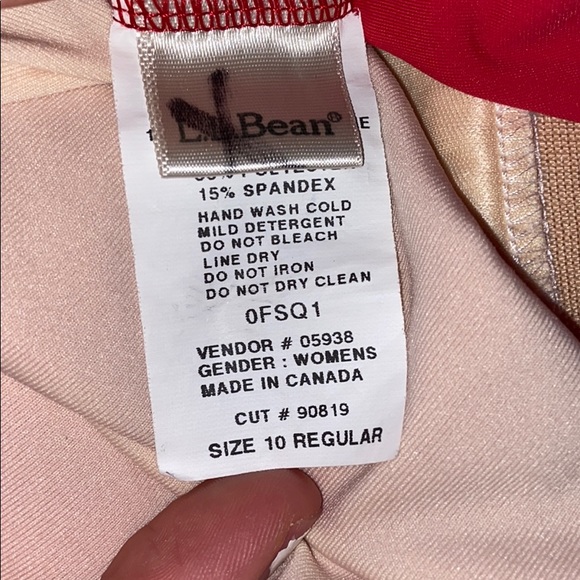 5/$25😊 L.LBean swim top - Picture 2 of 2